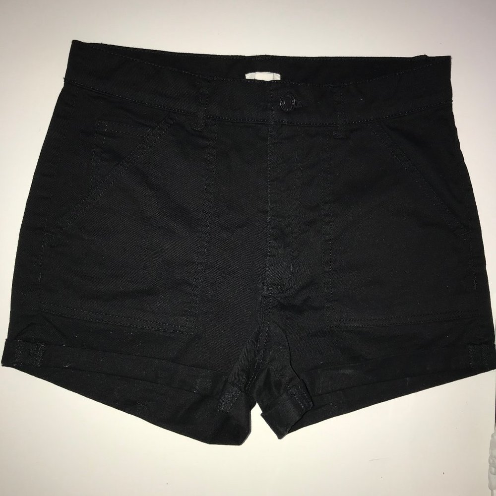 Black Garage Shorts